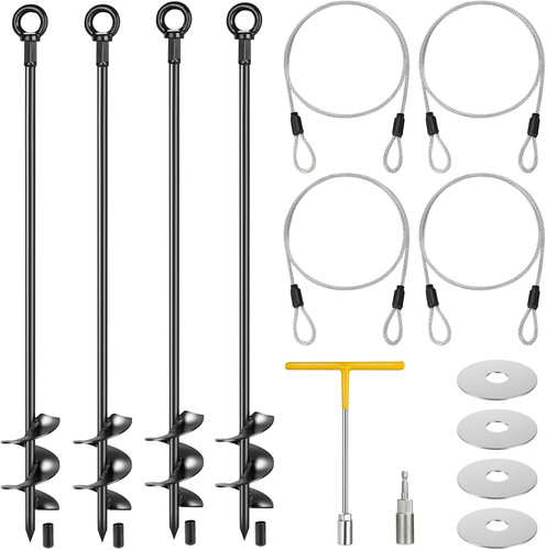 Pcs ground anchors heavy - 30",
