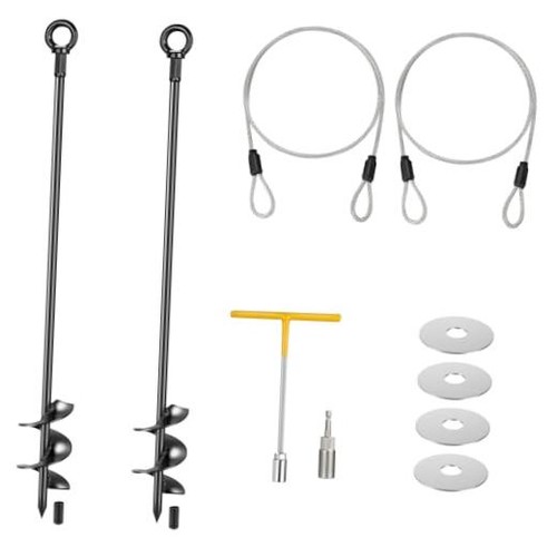 Pcs ground anchors - 2, 30"