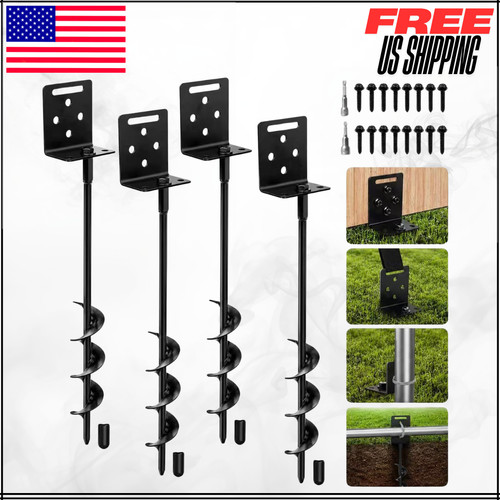 Ground anchors screw - in, shed