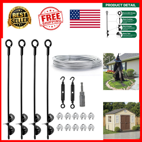 Ground anchor kit pack 18 - kit,