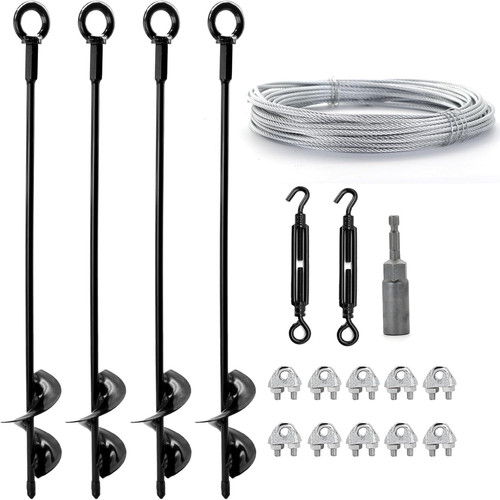 Pack ground anchors shed - anchors,