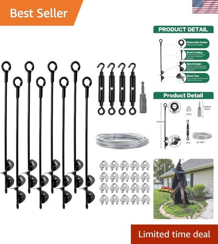 Pack ground anchors - 8,