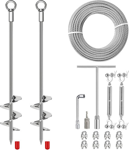 2pcs ground anchors shed - anchors,