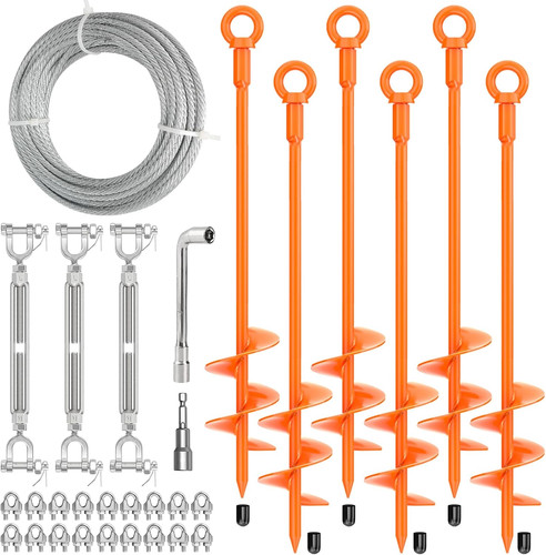 Pcs ground anchors - 30'',