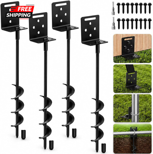 Ground anchors screw shed - screw,