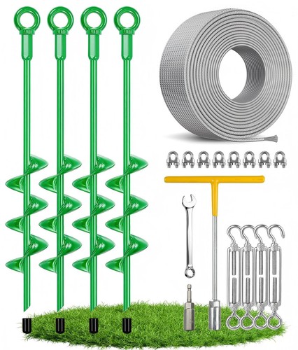 Shed anchor kit heavy - shed,