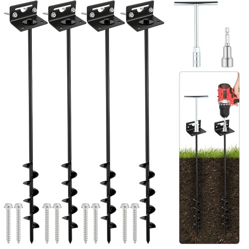 Pack ground anchors - pack, 25"