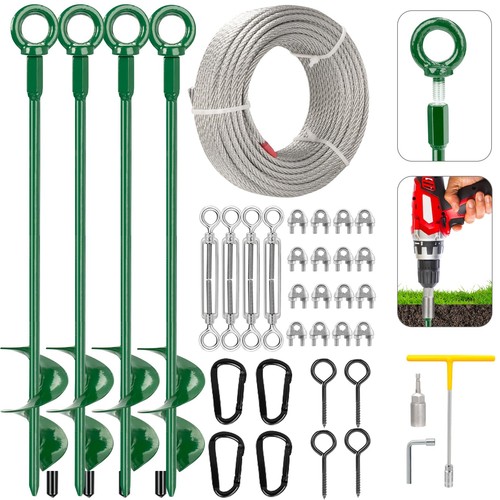 Pack shed anchor kit - 4,