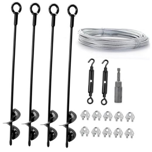 Pack ground anchors - 4,