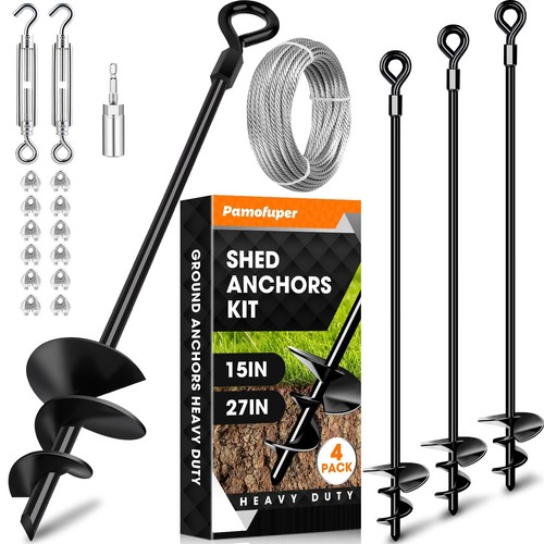 27in pack shed anchor kit - pack,