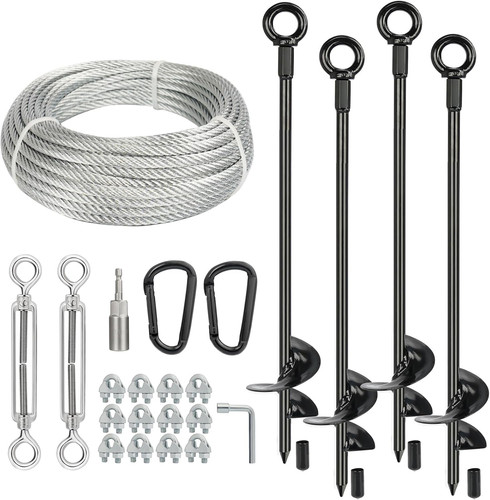 Pcs long ground anchors - pcs,