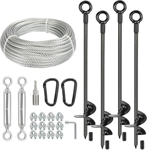 Pcs long ground anchors - 4,